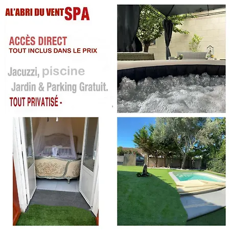 Jacuzzi A L'abri Des Vents *