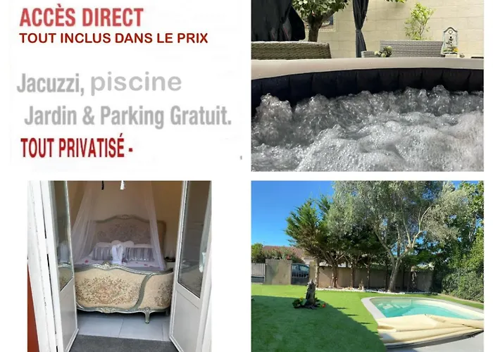 Jacuzzi à L'abri Des Vents *